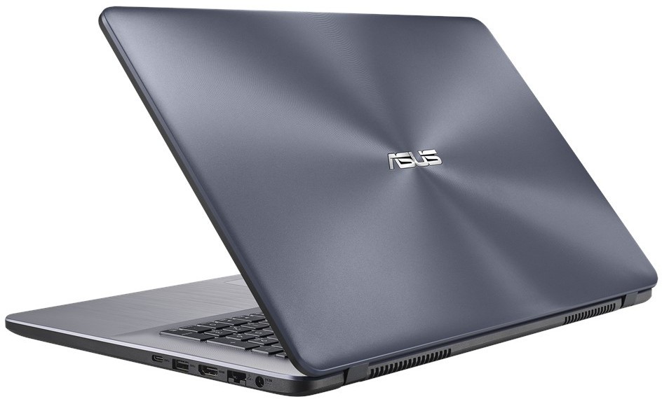 Ноутбук ASUS VivoBook M705BA-BX067T A9 9425/8Gb/SSD256Gb/AMD Radeon R4/17.3"/HD+ (1600x900)/Windows 10/grey/WiFi/BT/Cam 90NB0PT2-M01520 90NB0PT2-M01520