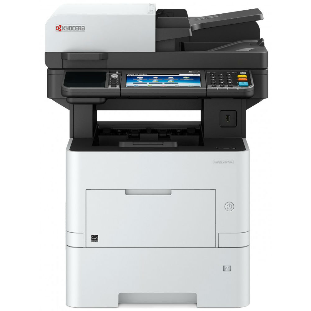 МФУ Kyocera ECOSYS M3655idn A4 Duplex Net белый/ черный 1102TB3NL0 1102TB3NL0