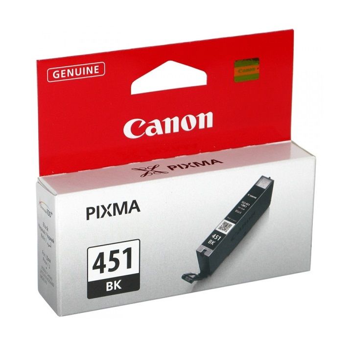 Картридж струйный Canon CLI-451BK 6523B001 черный для PIXMA iP7240/MG6340/MG5440 CLI-451BK