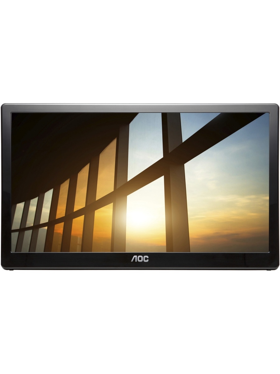 Монитор AOC 15.6" Style черный IPS LED 16:9 матовая 220cd 160гр/160гр 1920x1080 FHD USB 1.2кг I1659FWUX I1659FWUX #1