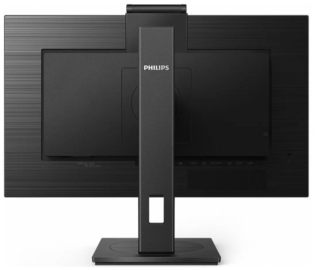 Монитор Philips 23,8" 243B1JH 1920x1080 75Гц IPS W-LED 16:9 4ms HDMI DP 4*USB-A3.2 1*USB-C3.2 50M:1 1000:1 178/178 250cd Webcam HAS Pivot Tilt Swivel Speakers Black 243B1JH/00 243B1JH/00