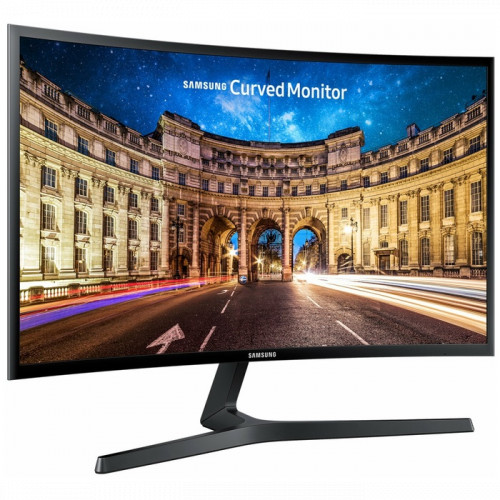 Монитор Samsung 23.5" C24F396FHI (396FHIX) .Black VA, CURVED, 1920x1080, 4ms, 250 cd/m2, 3000:1 (Mega DCR), D-Sub LC24F396FHIXCI LC24F396FHIXCI