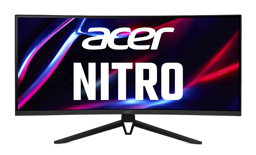 Монитор Acer ED343CURHbmiippx 34'', ZeroFrame, Curved 1000R Black, 21:9, VA, 3440x1440, 1 / 4ms, 300cd, 100Hz, 2xHDMI(2.0) + 2xDP(1.2) + Audio out, Speakers 3Wx2, sync: FreeSync, hdr: HDR 10  UM.CE3EE.H01 UM.CE3EE.H01