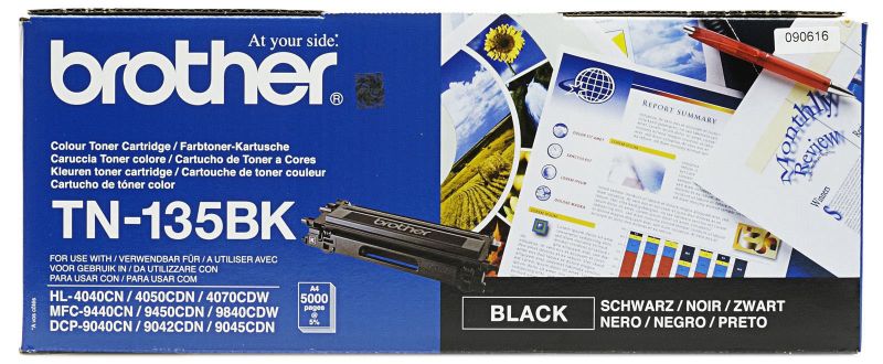 Тонер-картридж Brother TN-135BK для HL-4040CN/4050CDN Black (5000 стр.) TN135BK TN135BK