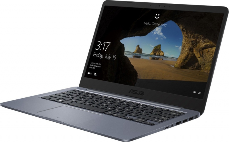 Ноутбук ASUS E406NA-BV014T Star Grey 14" {HD Cel-N3350/4GB/128Gb SSD/W10} 90NB0T21-M01270 90NB0T21-M01270