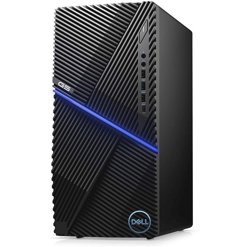 Компьютер Dell G5 5000 Core i5-10400F, 8GB DDR4(1), 512Gb SSD, NVIDIA GTX 1660 Super 6Gb GDDR6, 1YW, Win 10 Home, DullGrey, Wi-Fi/BT, KB&Mouse 5000-4880 5000-4880