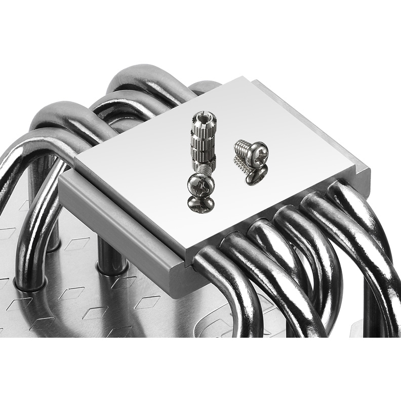 Вентилятор DEEPCOOL S1155/S1156/S1150/S2011/S1366/S775/AM2/AM2+/AM3/AM 3+/FM1/FM2 (8шт/кор, TDP 150W, PWM, 6 тепл. трубкок ) RET. LUCIFER V2 LUCIFER V2 LUCIFER V2