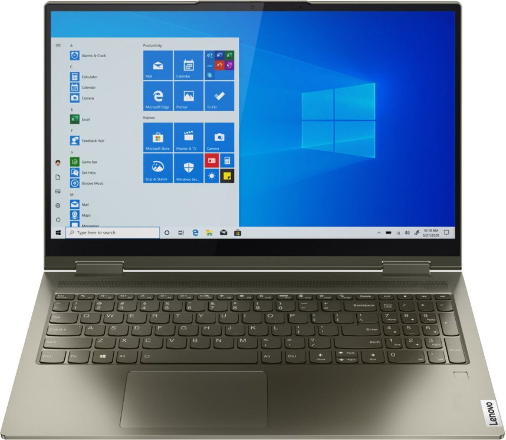 Ноутбук Lenovo трансформер Yoga 7 15ITL5 Core i5 1135G7/8Gb/SSD512Gb/Intel Iris Xe graphics/15.6"/IPS/Touch/FHD (1920x1080)/Windows 10/d.green/WiFi/BT/Cam 82BJ006LRU 82BJ006LRU