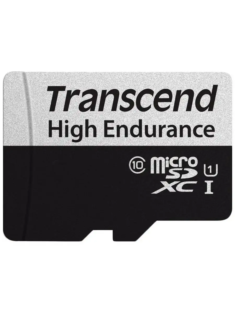 Карта памяти Transcend TS128GUSD350V 128GB,microSDXC,U1,High Endurance TS128GUSD350V TS128GUSD350V