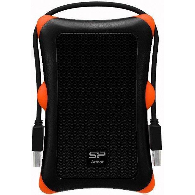 Внешний жёсткий диск Silicon Power SP020TBPHDA30S3K 2Tb,Armor A30,USB 3.2,Shockproof,Black SP020TBPHDA30S3K SP020TBPHDA30S3K