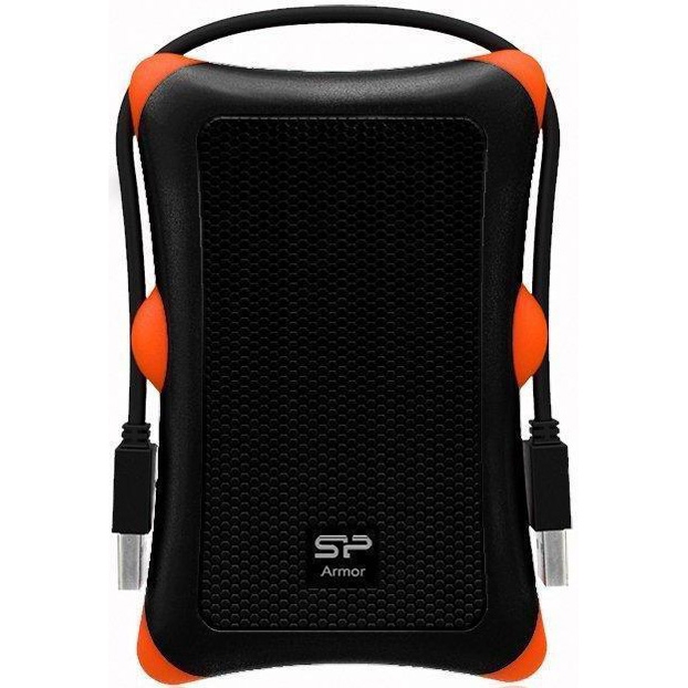 Внешний жёсткий диск Silicon Power SP020TBPHDA30S3K 2Tb,Armor A30,USB 3.2,Shockproof,Black SP020TBPHDA30S3K SP020TBPHDA30S3K