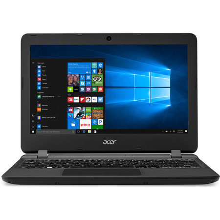 Ноутбук Acer Aspire ES1-132-P7JA (Pentium N4200,4Gb,500Gb,Intel HD Graphics,11.6",HD (1366x768),Windows 10,black,WiFi,BT,Cam,3220mAh) (NX.GG2ER.003) NX.GG2ER.003