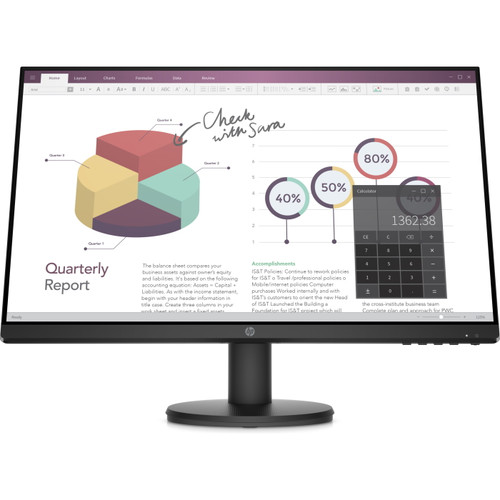 Монитор HP 23.8'' P24v G4 FHD (1920 x 1080), IPS, 178/178, 5мс, 250nit, HDMI/VGA, noUSB, (Repl 9TT78AA), 1y 9TT78AS#ABV 9TT78AS#ABV