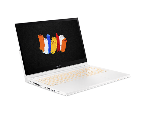 Ноутбук Acer ConceptD 3 Ezel CC314-73G-54VW Core i5 11400H 16Gb SSD512Gb NVIDIA GeForce RTX 3050 Ti 4Gb 14" IPS Touch FHD (1920x1080) Windows 11 Professional white WiFi BT Cam NX.C6PER.001 NX.C6PER.001