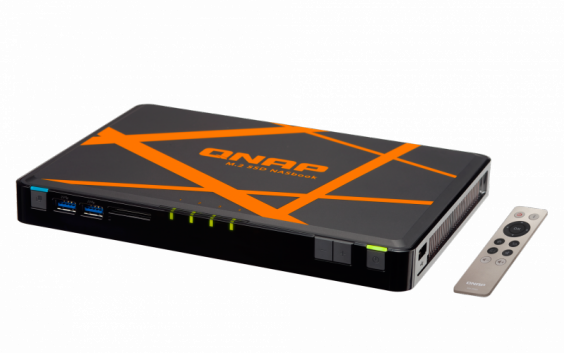 Сетевой RAID-накопитель QNAP 960 Гбайт , HDMI-порт. Четырехъядерный Intel Celeron N3150 1,6 ГГц, 4 Гбайт. TBS-453A-4G-960GB TBS-453A-4G-960GB