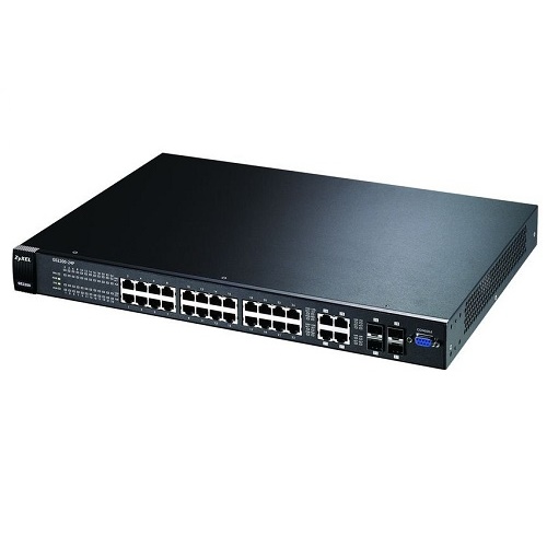 Коммутатор ZYXEL 24-портовый управляемый PoE Gigabit Ethernet с 4 SFP-слотами GS2200-24P GS2200-24P