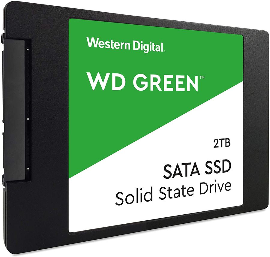Твердотельный накопитель WD SATA 2Tb WDS200T2G0A Green 2.5" WDS200T2G0A WDS200T2G0A #1