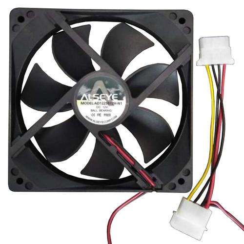 Вентилятор ALSEYE FAN 120mm, 3200rpm, 102.9 CFM, Molex, подшипник, 48dBa OEM AD1225B12H-N1 AD1225B12H-N1