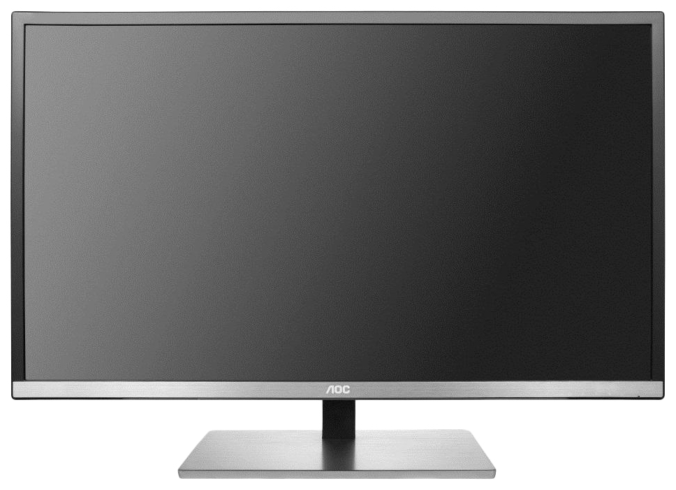 Монитор AOC 31,5" 3840x2160 MVA LED 16:9 4ms VGA DVI HDMI MHL DP 80M:1 178/178 350cd Tilt Black/Silver U3277FWQ U3277FWQ #5