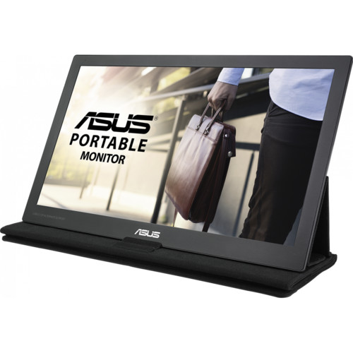 Монитор ASUS 15,6" MB169C+ мобильный с интерфейсом USB Type-C, FHD (1920x1080), IPS, Eye Care 90LM0180-B01170 90LM0180-B01170