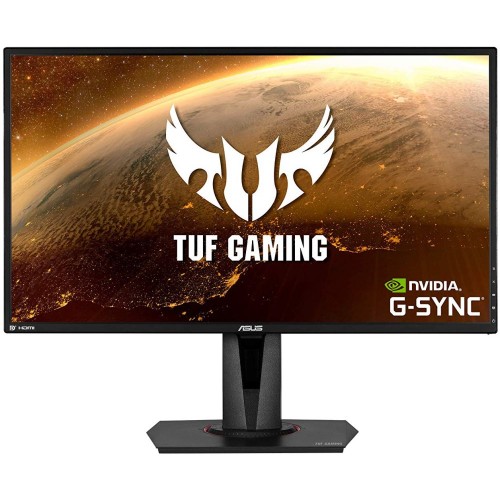 Монитор ASUS 27" IPS LED, 2560x1440, ProGaming, 1ms, 350cd/m2, 178°/178°, 100Mln:1, 165Hz, FreeSync, HDR10, 2*HDMI, DP, колонки, HAS, Swivel, Pivot, Tilt, VESA, Black, 90LM0500-B01370 VG27AQ VG27AQ #1