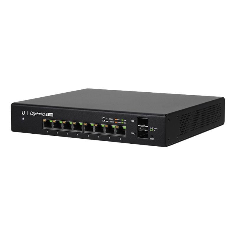 Коммутатор Ubiquiti EdgeSwitch (8UTP 10/100/1000Mbps PoE+, 2SFP)(ES-8-150W) ES-8-150W #4