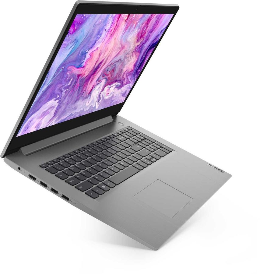 Ноутбук Lenovo IdeaPad 3 17ADA05 3020e/8Gb/SSD256Gb/AMD Radeon/17.3"/TN/HD+ (1600x900)/Windows 10/grey/WiFi/BT/Cam 81W2008CRU 81W2008CRU
