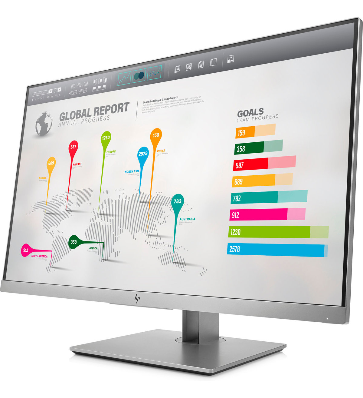 Монитор HP 27" EliteDisplay E273q 1FH52AA 1FH52AA #7