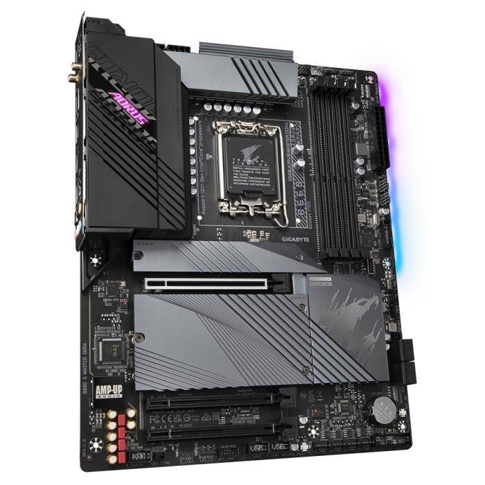 Материнская плата Gigabyte B660 AORUS MASTER DDR4 LGA1700 Intel B660 4xDDR4 ATX 2.5Gg RAID HDMI DP B660 AORUS MASTER DDR4 B660 AORUS MASTER DDR4