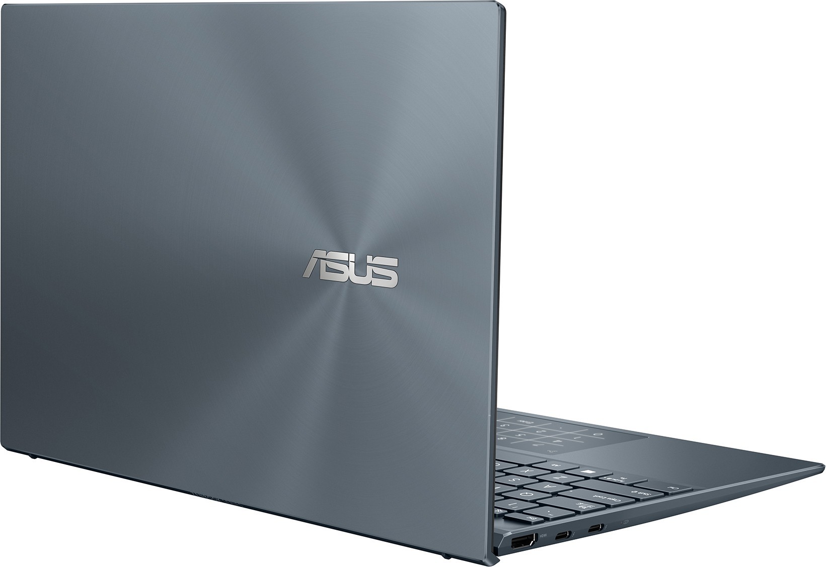Ноутбук ASUS Zenbook 14 UX425EA-KI361T Intel Core i5-1135G7/8Gb LPDDR4X/512Gb SSD/14,0 FHD IPS AG 1920x1080/WiFi/BT/Numpad/Windows 10 Home/1.1Kg/Pine Grey/USB-C to audio jack adapter 90NB0SM1-M13690 90NB0SM1-M13690