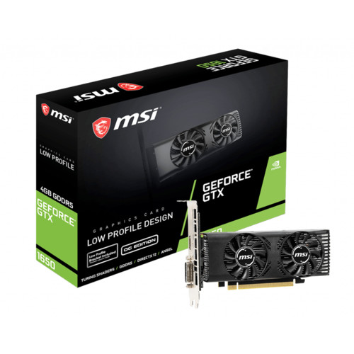 Видеокарта MSI GeForce RTL GTX 1650 4GT LP OC GTX 1650 4GT LP OC