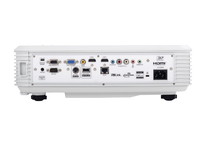Проектор Optoma GT5000+ DLP, 1080p 1920x1080, 3200Lm, 23000:1, 2xHDMI, LAN, 1x16W speaker, 3D, lamp 6500hrs, ultra short-throw, White, 4.78kg 95.72901GC4E 95.72901GC4E