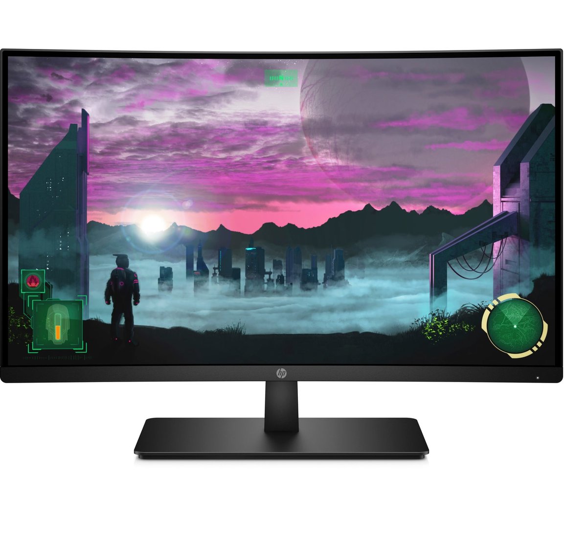 Монитор HP 27" черный VA LED 16:9 HDMI 1000:1 300cd 178гр/178гр 1920x1080 D-Sub 4.86кг 7MW42AA 7MW42AA