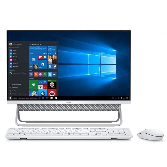 Моноблок Dell Inspiron AIO 7700 27'' FullHD IPS AG Touch, Core i7-1165G7, 16Gb, 512GB SSD Boot Drive + 1TB, NVIDIA MX330 (2GB GDDR5), 2YW, Win10Pro, Silver Arch Stand, Wi-Fi/BT, KB&Mouse 7700-8518 7700-8518