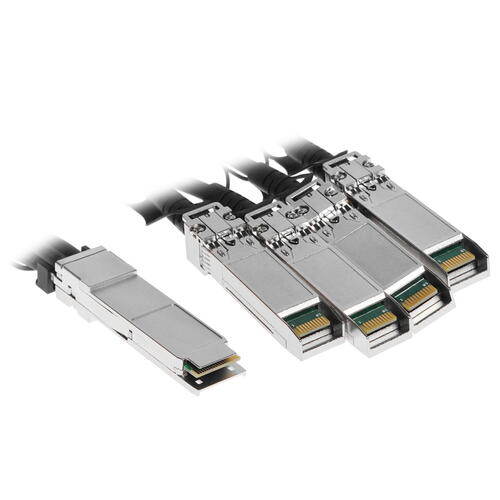 Кабель D-Link Direct Attach Cable 40G QSFP+ to 4X 10GBase-X SFP+ 1m DEM-CB100QXS-4XS DEM-CB100QXS-4XS
