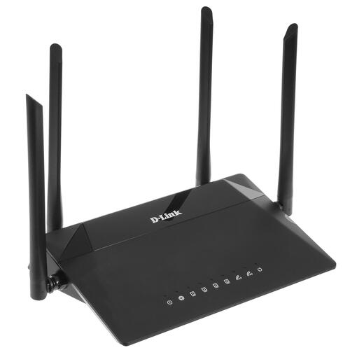 Маршрутизатор D-Link Wireless AC1200 Dual-Band Router with 1 10/100/1000Base-T WAN port and 4 10/100/1000Base-T LAN ports DIR-842/RU/R4A DIR-842/RU/R4A