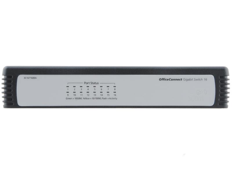 Коммутатор HPE 1405-16G Desktop Switch JD844A JD844A