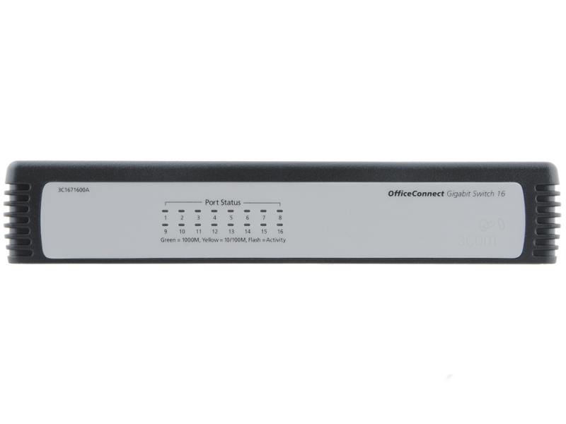 Коммутатор HPE 1405-16G Desktop Switch JD844A JD844A #3