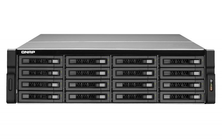 Сетевой RAID-накопитель QNAP 16 отсеков для HDD SAS/SATA, ECC, 19", два блока питания. Intel Xeon E3-1245 v2 3,4 ГГц, 8ГБ TS-EC1679U-SAS-RP TS-EC1679U-SAS-RP