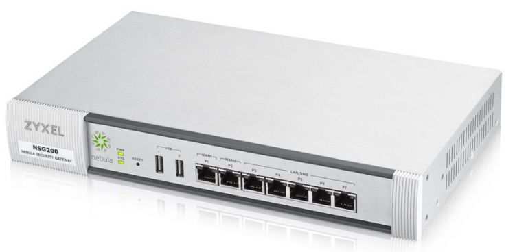 Межсетевой экран Zyxel NSG200-ZZ0102F NSG200 Nebula Cloud Managed Security Gateway (Dual WAN) NSG200-ZZ0102F NSG200-ZZ0102F