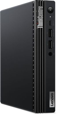 Персональный компьютер Lenovo ThinkCentre Tiny M70q-3 slim i3 12300T (2.3) 8Gb SSD256Gb UHDG 730 Windows 11 Professional GbitEth 65W kb мышь клавиатура черный 11USS0JM00/NWF 11USS0JM00/NWF