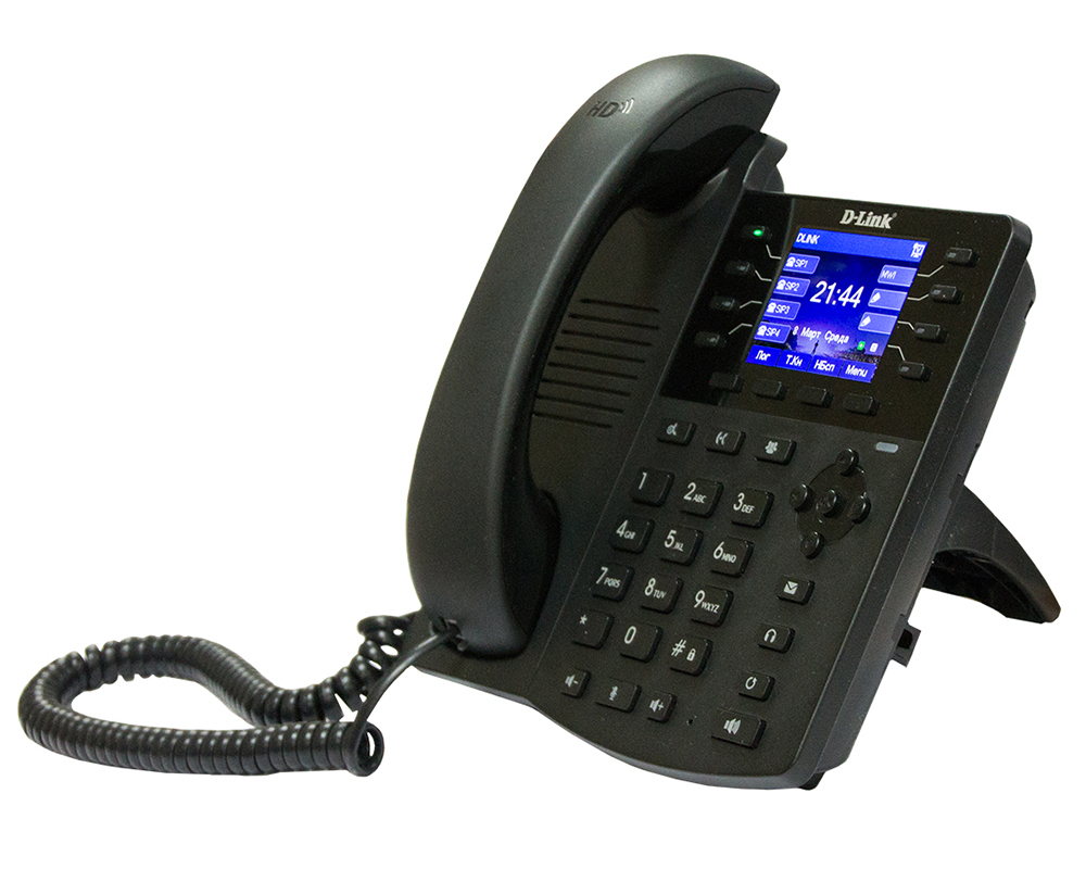 Телефон D-Link VoIP Phone with PoE support, 1 10/100Base-TX WAN port and 1  10/100Base-TX LAN port DPH-150SE/F5B