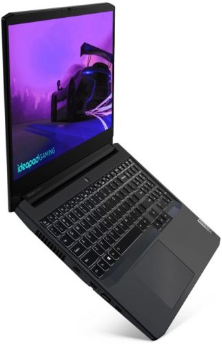 Ноутбук Lenovo IP Gaming 3 15IHU6 Core i5 11300H 8Gb SSD512Gb NVIDIA GeForce RTX 3050 Ti 4Gb 15.6" IPS FHD (1920x1080) Free DOS black WiFi BT Cam 82K10013RK 82K10013RK