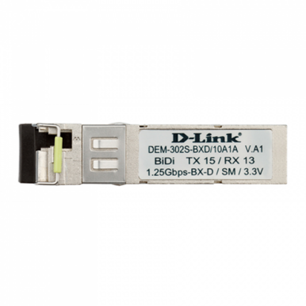 Трансивер D-Link WDM SFP Transceiver with 1 1000Base-BX-D port DEM-302S-BXD DEM-302S-BXD