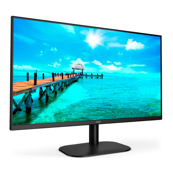 Монитор AOC 27" 1920x1080@75Гц VA LED 16:9 4ms VGA HDMI 20M:1 4000:1 178/178 250cd Tilt Speakers Black 27B2AM 27B2AM