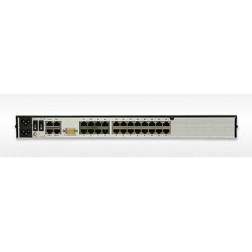 KVM переключатель ATEN 5>24 порта PS/2;USB;SUN;RS232, без доп. модулей KN4124v-AX-G KN4124v-AX-G