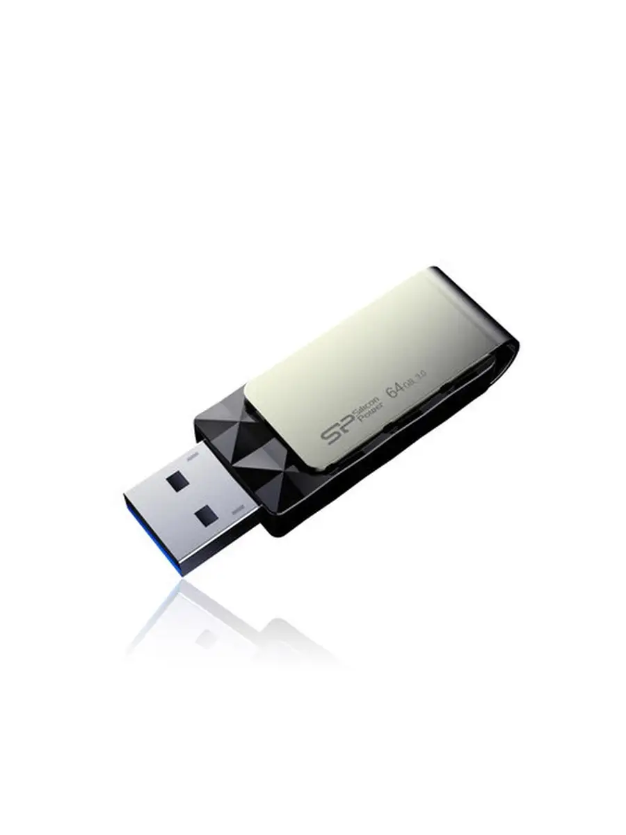 Флеш накопитель Silicon Power SP064GBUF3B30V1K 64Gb,Blaze B30,USB 3.0,черный SP064GBUF3B30V1K SP064GBUF3B30V1K #3