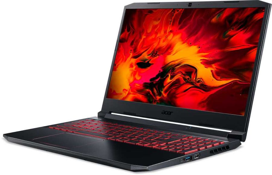 Ноутбук Acer AN517-41-R6UX Nitro 17.3'' FHD(1920x1080) IPS/AMD Ryzen 7 5800H 3.20GHz Octa/16GB+1TB SSD/GF RTX3060 6GB/WiFi/BT/1.0MP/4cell/2,7 kg/noOS/1Y/BLACK NH.QARER.00C NH.QARER.00C