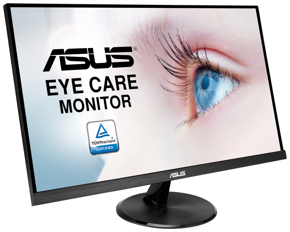 Монитор ASUS 27" VP279HE Black (IPS, 1920x1080, 75Hz, 1 ms, 178°/178°, 250 cd/m, 100M:1, +НDMI) 90LM01T0-B01170 90LM01T0-B01170