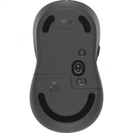 Мышь Logitech Signature M650 L 4000dpi, Bluetooth/USB, Графитовый 910-006236 910-006236 #1